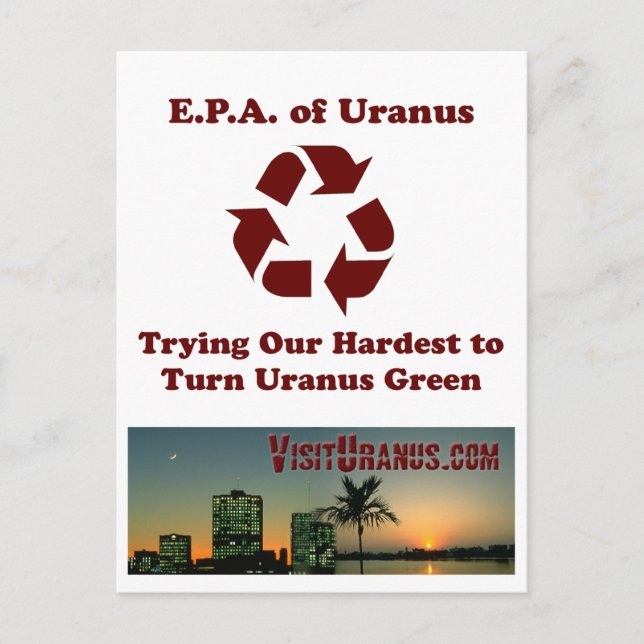 E.P.A. Uranus Postkarte (Vorderseite)