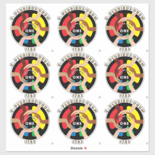 E. Pluribus Unum Aufkleber