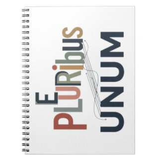 "E Pluribus Unum - Design for Unity Notizblock