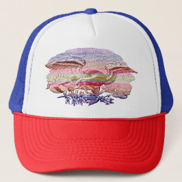 E Pluribus Unum Patriotic Eagle Americana Art Truckerkappe