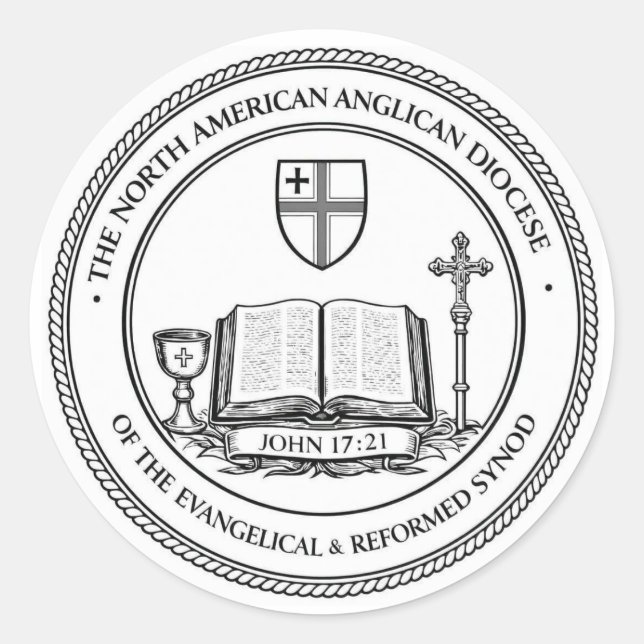 E&R-Synode Anglican Diözese Aufkleber (Vorderseite)