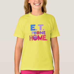 E.T. Phone Zuhause Vintag Design T-Shirt