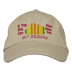 E Truppe 17. M113 bestickter Track-Hat Bestickte Baseballkappe