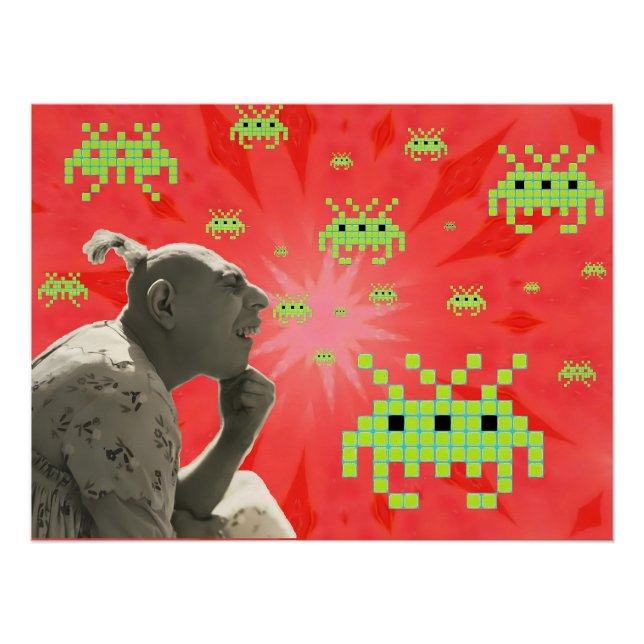 e und der Invasionstraum Poster (Vorderseite)