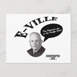 E-Ville - Emeryville California Postkarte