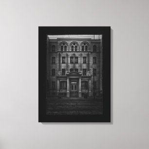 E.W. Gillett Gebäude Nr. 1 mit Rand Leinwanddruck