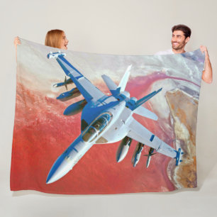 EA-18G GROWLER FLEECEDECKE