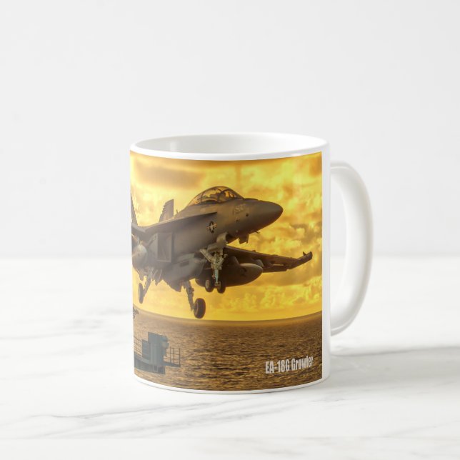 EA-18G GROWLER KAFFEETASSE (VorderseiteRechts)