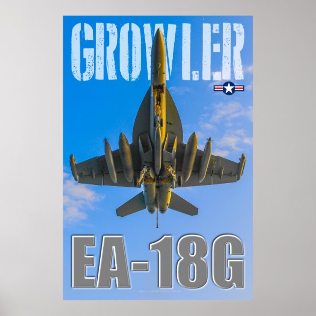 EA-18G GROWLER POSTER (Vorne)