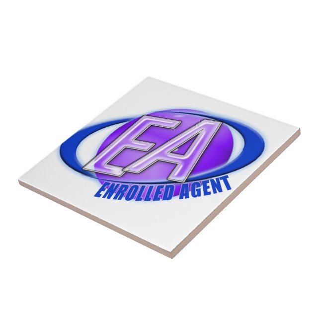 EA ORB SWOOSH LOGO - ENROLLED AGENT FLIESE (Seite)