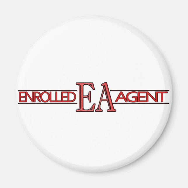 EA SPECIALIST LOGO ENROLLED AGENT MAGNET (Vorne)