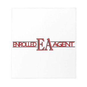 EA SPECIALIST LOGO ENROLLED AGENT NOTIZBLOCK