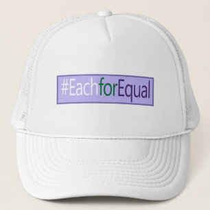 EachforEqual Hashtag Internationaler Frauentag Truckerkappe