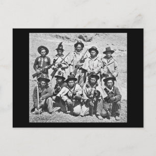 Eadweard J. Muybridge-Bild von Modoc-Indianern Postkarte