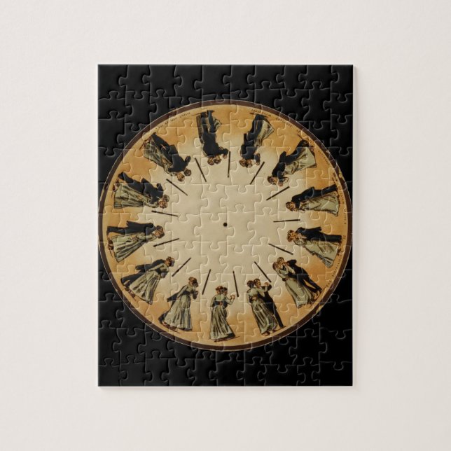 Eadweard Muybridge Paare Waltzing Phenakistoscope (Vertikal)