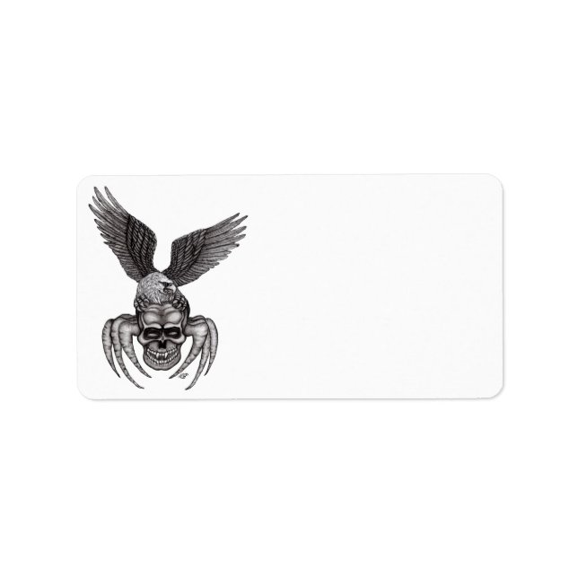 Eagle Adressaufkleber (Vorne)