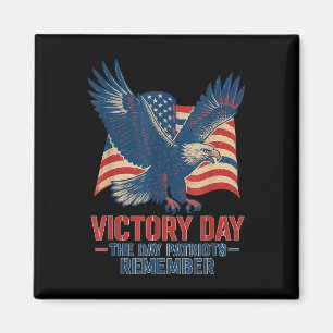 Eagle American Flag - The Day Patriots Magnet