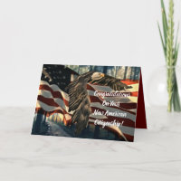 Eagle American Flag USA Staatsbürgerschaft