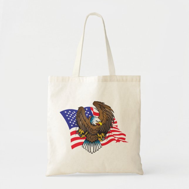 Eagle-and-Flag Tragetasche (Vorne)