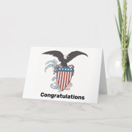 Eagle and Shield New U.S. Citizen Card Karte