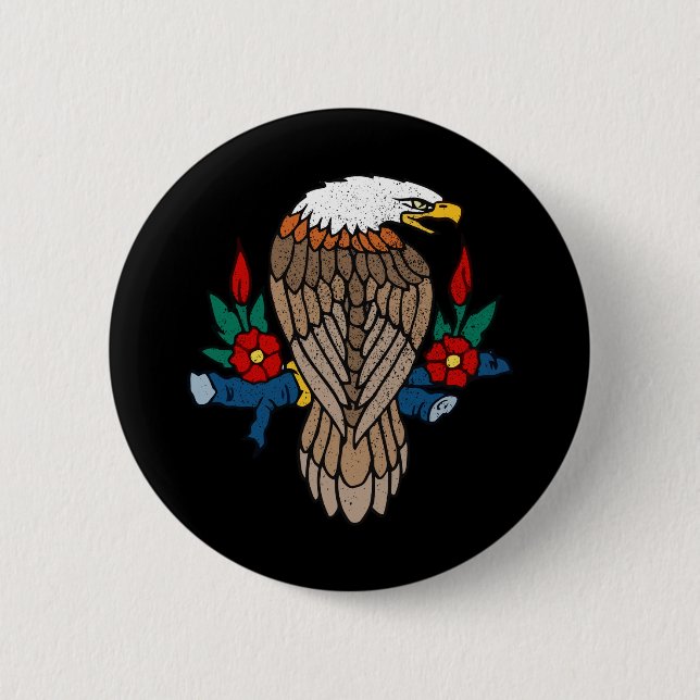 Eagle Art Button (Vorderseite)