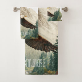 Eagle badhandtuch set