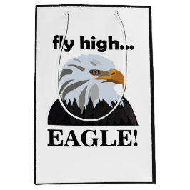 Eagle Bald Eagle Fly High Eagle Mittlere Geschenktüte