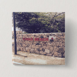 Eagle Beach - 2-Zoll-Square-Taste Button