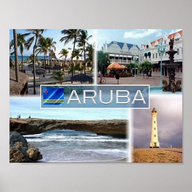 Eagle Beach - Aruba - Poster (Vorne)