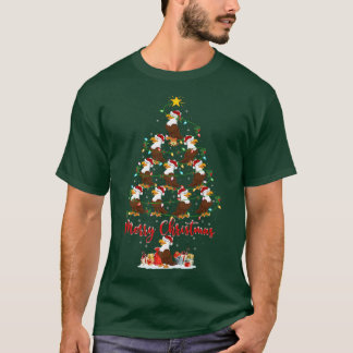 Eagle Bird Lover Xmas Matching Santa Eagle Christm T-Shirt