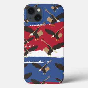 Eagle Bird USA Patriotic American Flag Case-Mate iPhone Hülle