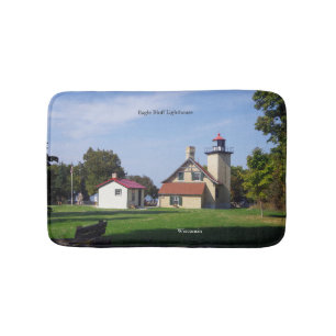 Eagle Bluff Leuchtturm 2025 Badematte