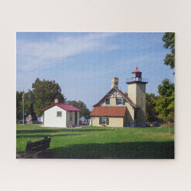 Eagle Bluff Leuchtturm 2025 Puzzle (Horizontal)
