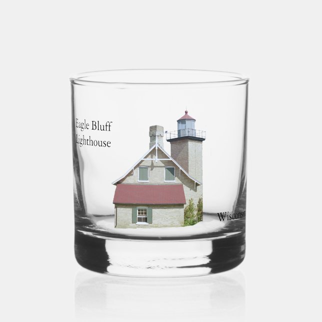 Eagle Bluff Lighthouse glass Whiskyglas (Vorderseite)