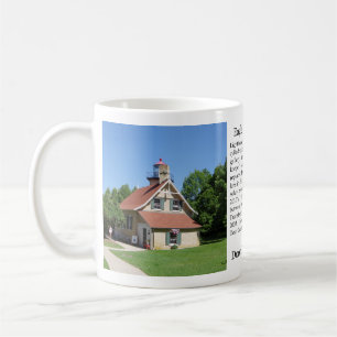 Eagle Bluff Lighthouse History Tasse