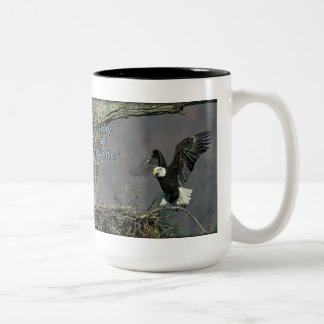 Eagle chauve - soyez plus aimable que la tasse