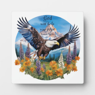 Eagle Christlich Plaque Fotoplatte