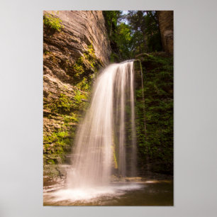Eagle Cliff Falls, Montour Falls, New York Poster