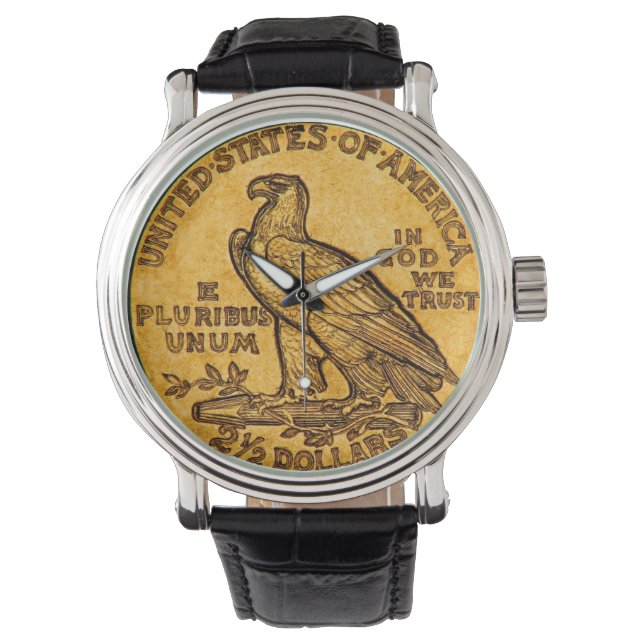 Eagle Coin Wrist Watch Armbanduhr (Vorderseite)
