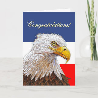 Eagle Congratulations Karte
