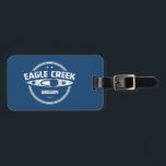 Eagle Creek Oregon Kayaking Gepäckanhänger<br><div class="desc">Eagle Creek ist ein Nebenfluss des Clackamas-Flusses in den Western der Cascade Range im Nordwesten Oregons.</div>