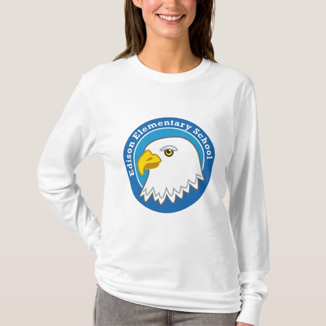 Eagle-DamenHoodie T-Shirt (Vorderseite)