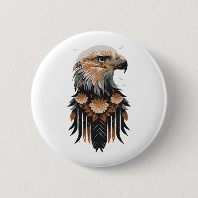 Eagle Design Button (Vorderseite)