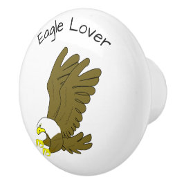Eagle Design Personalised Keramikknauf