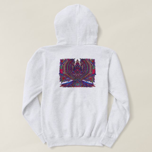 Eagle design women's sweatshirt (Design Rückseite)