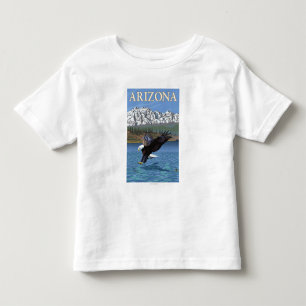 Eagle DivingArizona Kleinkind T-shirt