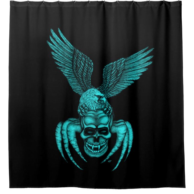 Eagle Duschvorhang (Vorderseite)