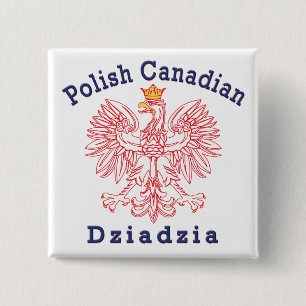 Eagle Dziadzia Button