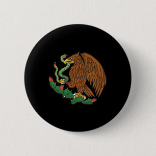 Eagle Emblem Mexiko mexikanische Flagge Cinco De M Button