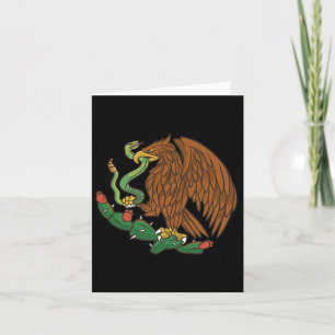 Eagle Emblem Mexiko mexikanische Flagge Cinco De M Karte